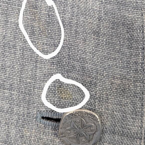 Vintage Women's Grey Blazer, 5 Button Closure, Schneider's Salzberg - Picture 3 of 12